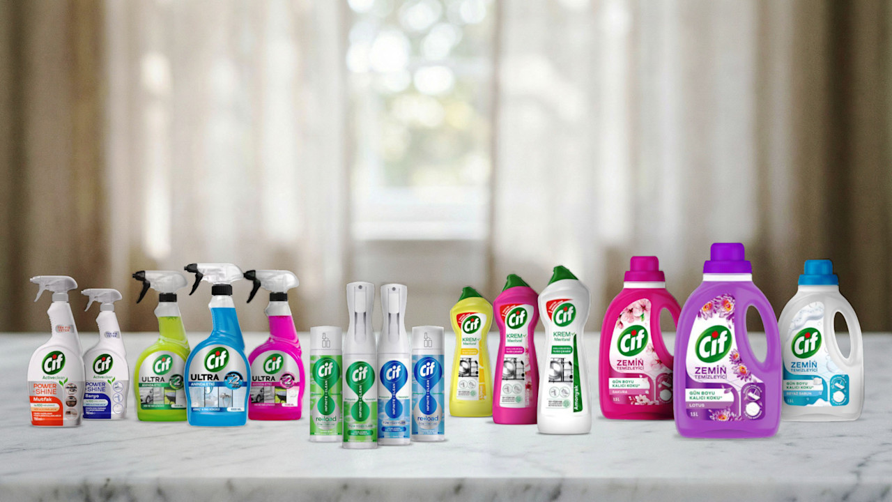 Kolayca durulanır, kalıntı bırakmaz!