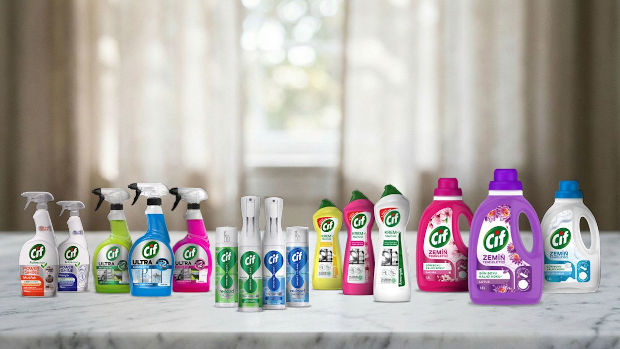 Kolayca durulanır, kalıntı bırakmaz!