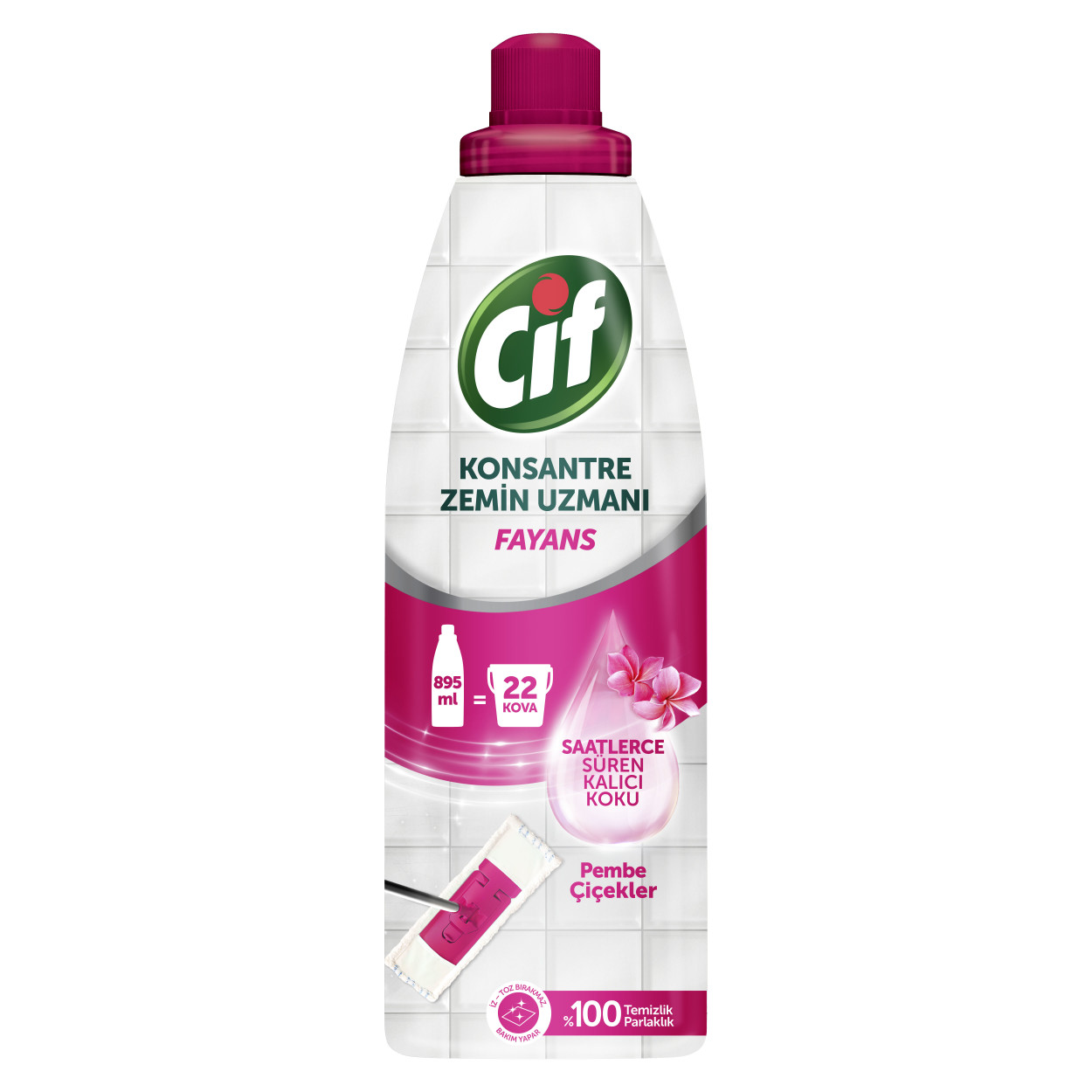 Cif Konsantre Zemin Uzmanları ile ahşap, mermer ve fayans yüzeylere özel temizlik ve bakım!